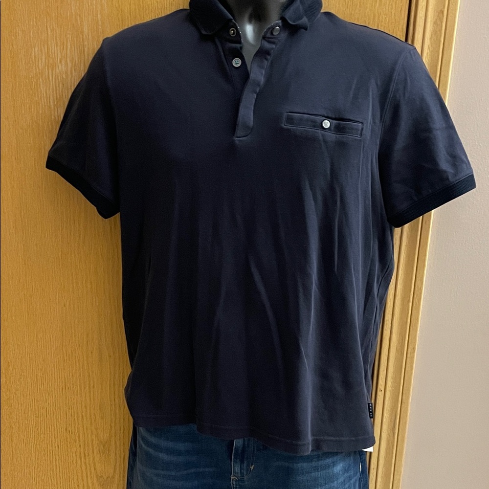 Ted Baker London Dark Blue Polo Shirt